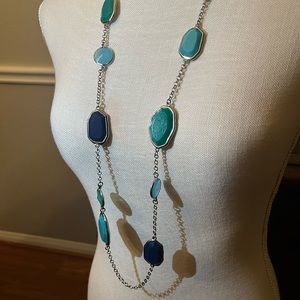 Premier Design 40” Silver Necklace